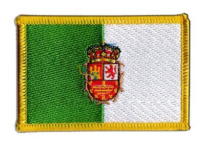 Parche de la bandera de España Fuerteventura – 8 x 6 cm