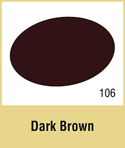 Pasta para pulir zapatos de cuero, TRG (106 - marrón oscuro / 50 ml -1.7 onzas líquidas), marrón oscuro, 50 ml -1.7 fl. Oz.