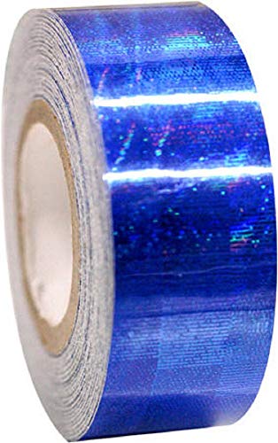 Pastorelli Galaxy - Cinta adhesiva metálica para decoración de aros, Azul