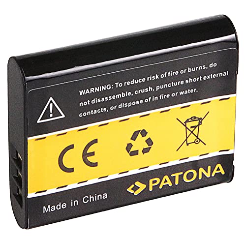 PATONA 2X Bateria Li-90B Compatible con Olympus Stylus Tough TG-6, TG-5, TG-4, TG-3, TG-2, TG-1