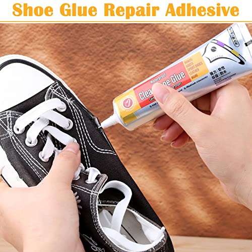 Pegamento de reparación de suelas de zapatos, kit de pegamento de zapatos impermeables evatge