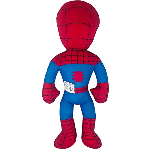 Peluche Spiderman 50CM Peluche con Sonido Hombre Araña Marvel Peluche Grande Spiderman Regalo Cumpleaños Niños y Niñas