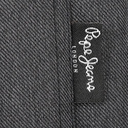 Pepe Jeans Jarvis Bandolera Porta Móvil Negro 10,5x18x2 cms Poliéster con detalles en Piel Sintética