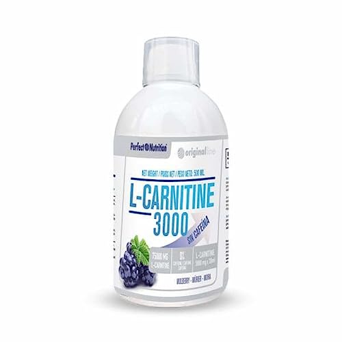 Perfect nutrition L-Carnitine 3000, sin Cafeína, Mora - 500 ml