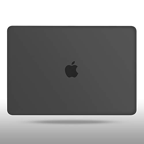 PETERONG Funda Dura Case para MacBook 12 Pulgadas 2015/2016/2017(Modelo A1534), Delgado Cubierta Plástico Dura Case Carcasa Compatible con MacBook 12 Pulgadas(Negro)