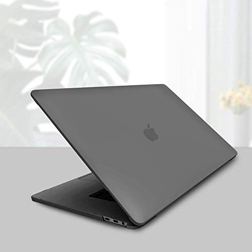 PETERONG Funda Dura Case para MacBook 12 Pulgadas 2015/2016/2017(Modelo A1534), Delgado Cubierta Plástico Dura Case Carcasa Compatible con MacBook 12 Pulgadas(Negro)
