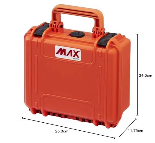 Philips Lighting MAX MAX235H105.001 - Maletín Impermeable y hermético, Naranja