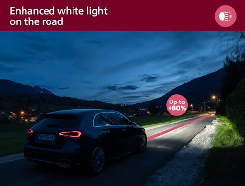 Philips Ultinon Access LED lámpara para faros de coche (Fog H8/H9/H16), ultra-compact direct-fit, 80%, 6.000K, set de 2