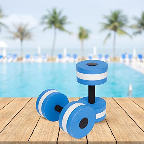 PIGMANA Pesas de agua para piscina Juego de ejercicios | Aeróbicos acuáticos ligeros para ejercicios de piscina, mancuernas de ejercicio acuático, mancuernas acuáticas para aeróbicos acuáticos,