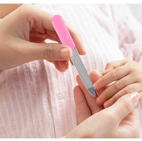 Pinsheng 10 kits de Cuidado del Bebés, Set Para Cuidado Del Bebé para el Cuidado Recién Nacido con Cortador de Seguridad, Seguridad para Niños Pequeños(rosa)