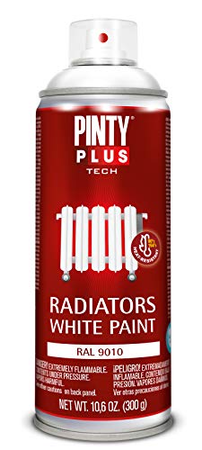 Pintyplus tech - Pintura en Spray para Radiadores520cc, Blanco
