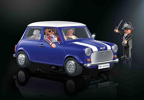 PLAYMOBIL 70921 Classic Cars Mini Cooper, Coche Coleccionable para Adultos y Coche de Juguete para niños, A Partir de 5 a 99 años, Multicolor
