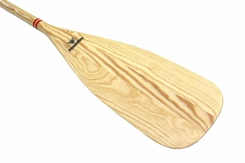 Polport Par de remos de remos de madera de pino tradicional para barco, 150 cm