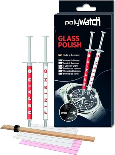 PolyWatch Pulidor de cristal, antiarañazos, para relojes, para cristal