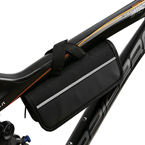 PrimeMatik - Maletín de Herramientas Bicicleta multifunción con Parche y palancas para reparación de pinchazos