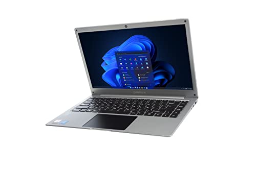 Primux Ordenador Portátil Ioxbook 1406F | Celeron N4000 Dual | 4GB DDR4 | 128GB SSD | Pantalla 14,1 Pulgadas FullHD | Windows 11 Pro | WiFi AC y Bluetooth | MiniHDMI, Lector de Tarjetas, MicroSD