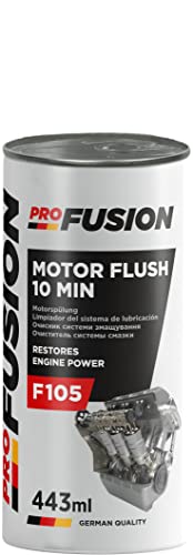 ProFusion Aditivo de Aceite para Motores Gasolina y Diésel - Motor Flush - Ayuda a Mantener Limpio el Sistema de Lubricación y Las Cavidades Internas - Limpiador de Motores Turboalimentados - 443 ml