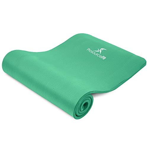 ProsourceFit ProSource ps-2005-mat-green-ffp-Esterilla, Color Verde Esterilla Extra Gruesa para Yoga y Pilates de 1,27 cm, Unisex Adulto, Green, 3 cm/5 cm