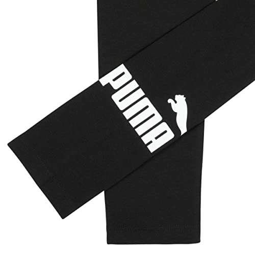 PUMA ESS Logo Leggings G Mallas Deporte, Niñas, Black, 152