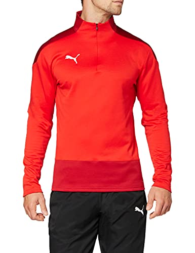 PUMA Teamgoal 23 Training 1/4 Zip Top Sudadera, Hombre, Red-Chili Pepper, S