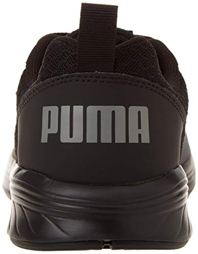 PUMA Unisex Adults' Sport Shoes NRGY COMET Road Running Shoes, PUMA BLACK-ULTRA GRAY-DARK SHADOW, 44