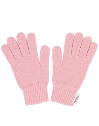 Pusheen Gorro guantes Mujeres gato rosa de punto de invierno
