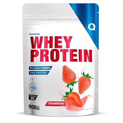 Quamtrax Direct Whey Protein - 900 gr Fresa
