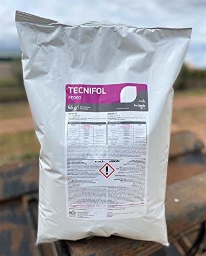 Quelato hierro foliar y riego 9% 4 kilos Tecnifol Ferro Fertiberia. Corrector clorosis ferrica.Alto porcentaje ORTO-ORto