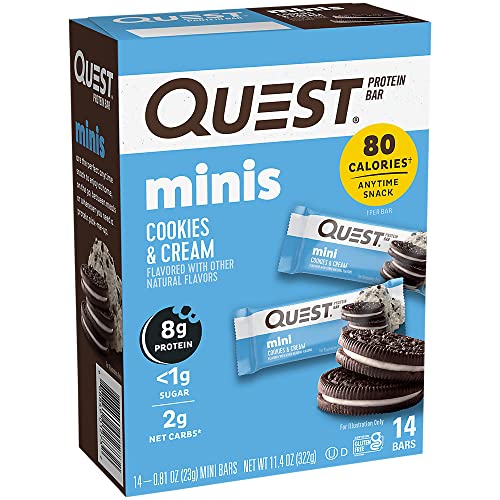 Quest Mini Bars (14x23g) Galletas y crema