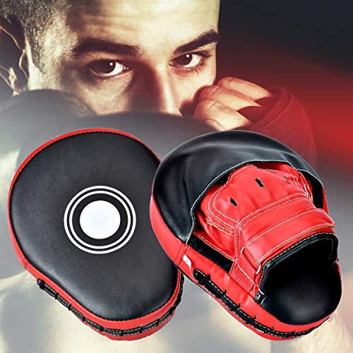Queta 1 par de almohadillas para boxeadores de poliuretano para muay thai karate taekwondo martial arts MMA