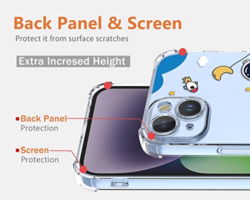 RankOne Funda para teléfono Adecuado para Samsung Galaxy A34 5G (6.6" Inches) Carcasa con Patrón de Dibujo en Color de Silicona Transparente de TPU - Bailarina 1
