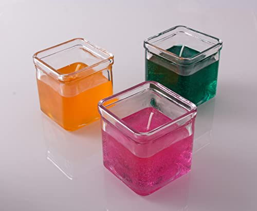 Rayher Gel para hacer velas, transparente, 2 kg (2500 ml), para velas personalizadas, 3130300