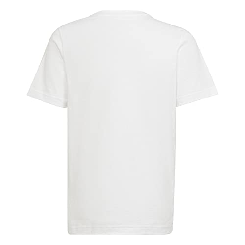 Real Madrid RM UCL Champ Y Camiseta, Unisex bebé, White, 140 (9/10 años)
