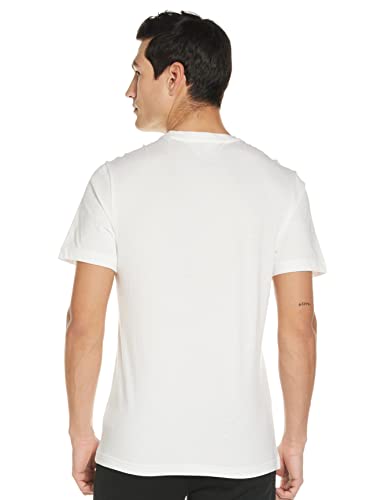Reebok GS Linear Read tee Camiseta, Hombre, Blanco, L