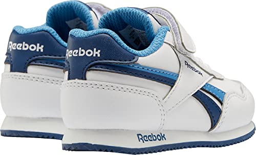 Reebok Royal Classic Jogger 3.0 1V, Zapatillas Bebé-Niños, FTWR White/Batik Blue/Essential Blue, 25 EU