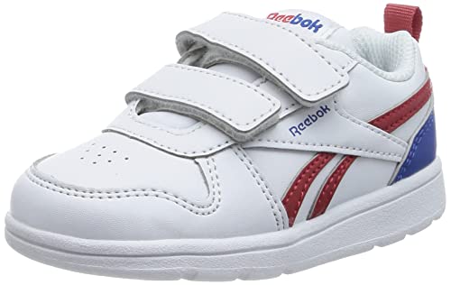 Reebok Royal Prime 2.0 Alt, Zapatillas Bebé-Niños, Footwear White/Vector Red/Vector Blue, 20 EU