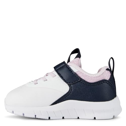 Reebok Rush Runner 4.0, Zapatillas Bebé-Niñas, Blanco (Footwear White/Pixel Pink/Vector Navy), 26 EU
