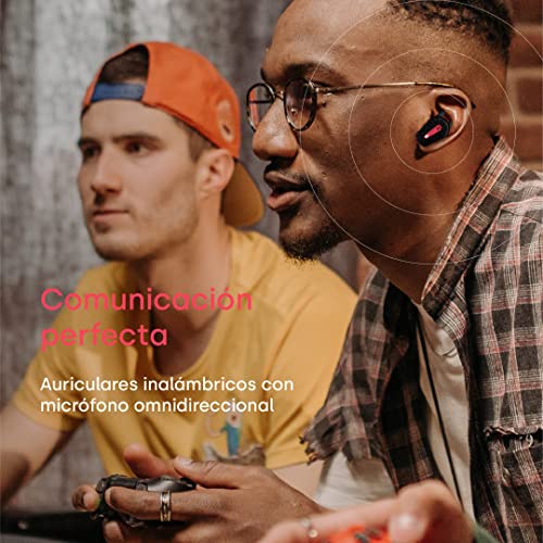 Remotto Duos - Auriculares Inalámbricos con más de 8 Horas de Autonomía - Compatibles con PS4 y PS5 - Cascos Gaming con Micrófono y Cancelación de Ruido - Conectividad por Bluetooth