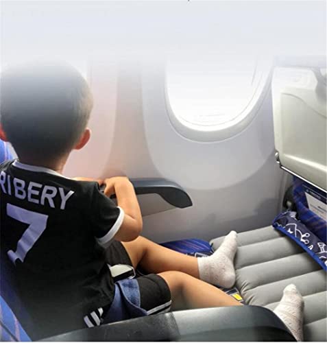 Reposapiés para niños pequeños en el avión, hamaca reposapiés portátil para niños pequeños en los vuelos, extensor de asiento para niños en el avión, reposapiernas para que los niños