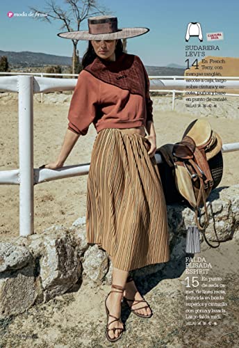 Revista Patrones #429 | Avance Primavera. Pantalones fluidos, faldas midi, crop tops y además moda infantil y looks de tallas XXL
