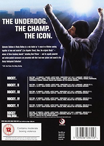 ROCKY: THE COMPLETE SAGA [Reino Unido] [DVD]