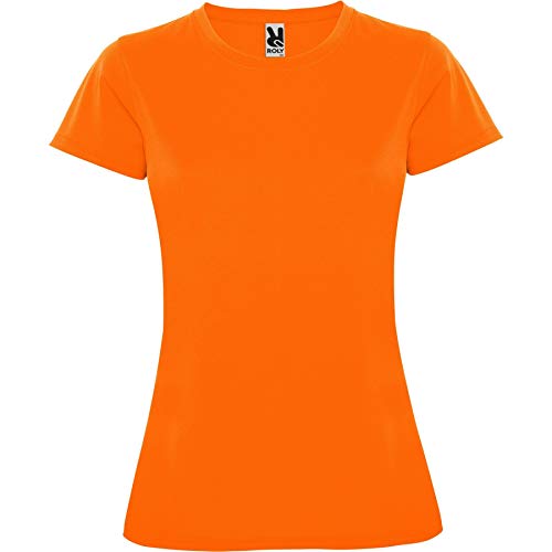 ROLY Camiseta Montecarlo 0423 Mujer Naranja FLÚOR 223 M