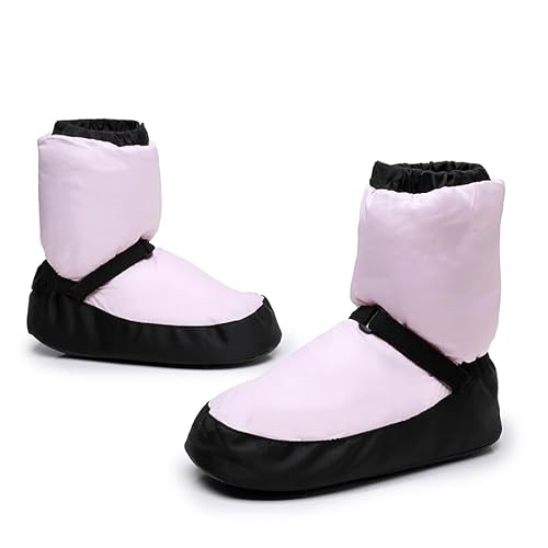 Rosefinch botas de calentamiento de baile para adultos zapatillas botas de ballet para mujeres niños mayores y zapatos para mujeres