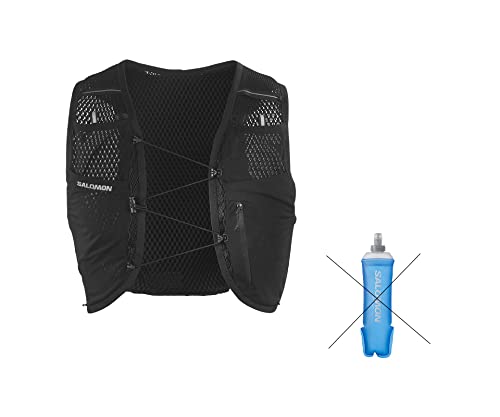 Salomon Active Skin 4 Chaleco Hidratación Trail Running, Trekking y Senderismo, Para Hombre y Mujer, Compatible con Bolsa de Hidratación 1,5L