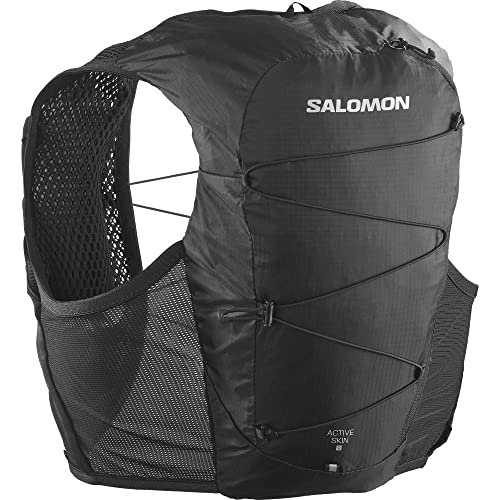 Salomon Active Skin 4 Chaleco Hidratación Trail Running, Trekking y Senderismo, Para Hombre y Mujer, Compatible con Bolsa de Hidratación 1,5L
