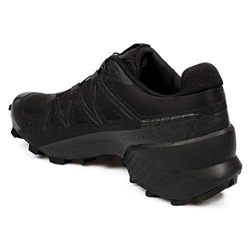 SALOMON Speedcross , Zapatillas de Trail Running para Hombre, Black/Black/Phantom, 45 1/3 EU