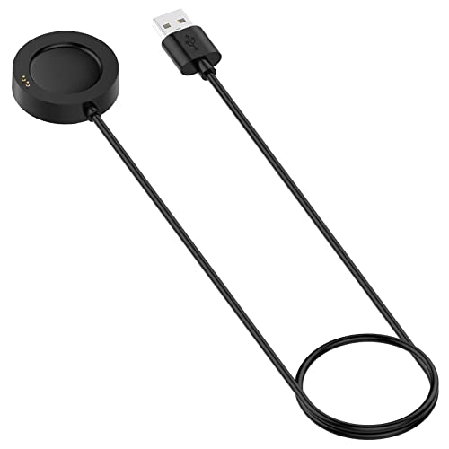 SAMTN Cable cargador para xiaomi watch 2 pro/para watch H1 S2, Cargador de reloj, Cable de carga USB portátil Dock Cord (Negro)