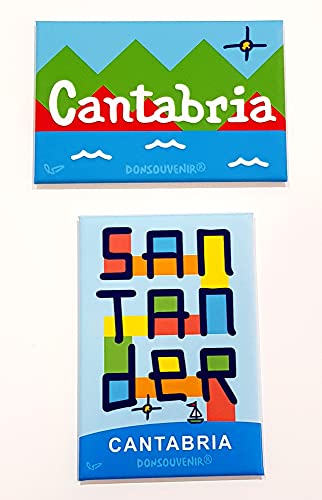 Santander IMAN Souvenir. Modelo MAGNETICO: Santander CANTABRIA ESPAÑA