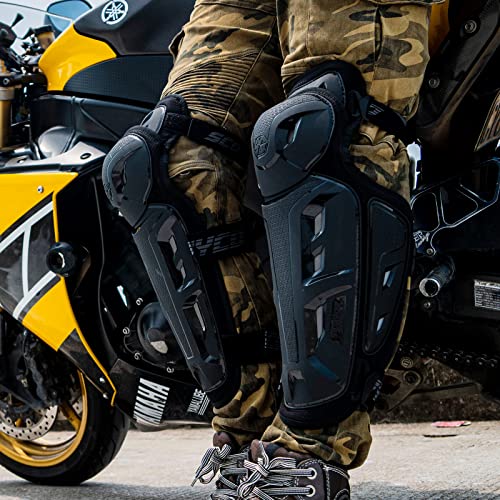 Scoyco 4 unids motocicleta rodilla espinilleras Coderas para hombres antideslizante 2 en 1 Protector ajustable Powersport protección armadura Motocross Racing equipo protector