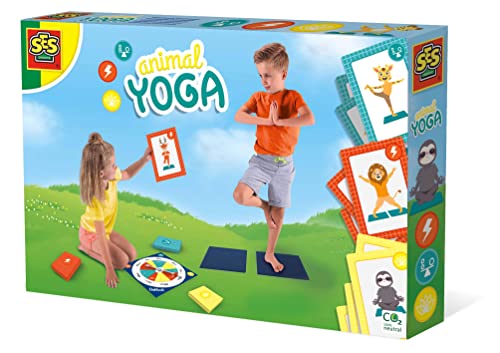 SES Creative- Animal Juego Infantil de Exterior - Yoga, Multicolor, Talla única (2288)
